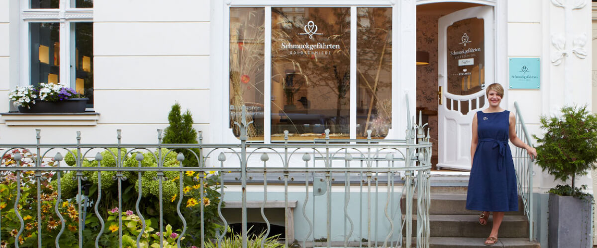 Goldschmiede Potsdam Berlin Ansicht Goldschmiede von außen